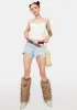 Eyelet You In Crop Top sold by Dolls Kill