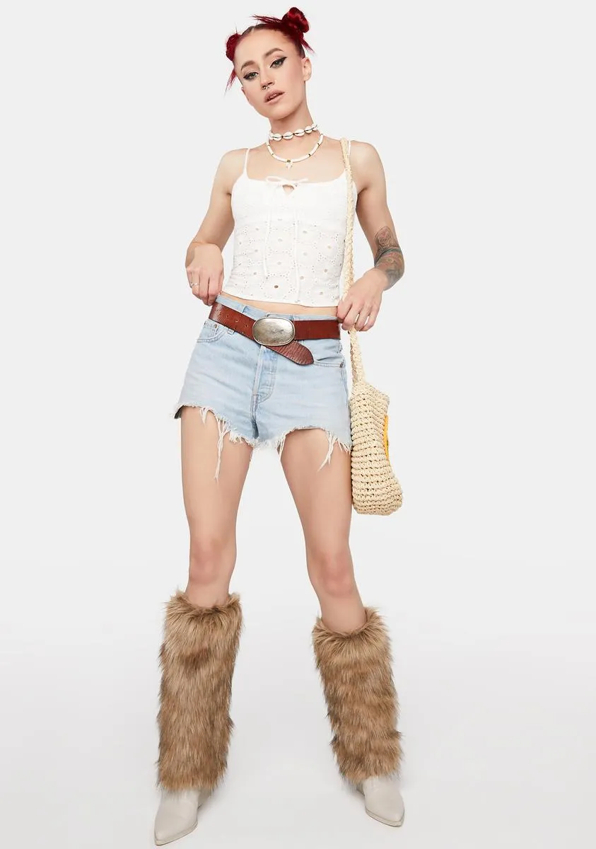 Eyelet You In Crop Top sold by Dolls Kill product image thumbnail 3