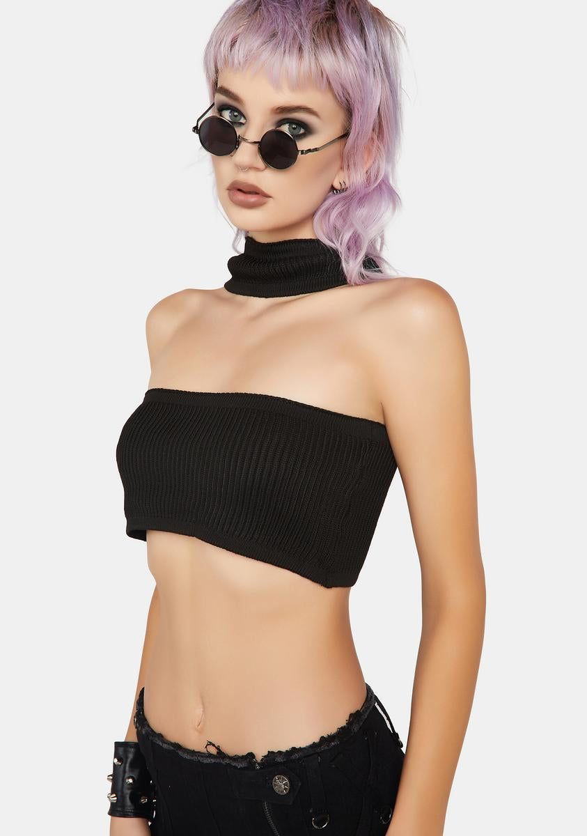 Little Miss Attitude Ribbed Tube Top sold by Dolls Kill product image thumbnail 2
