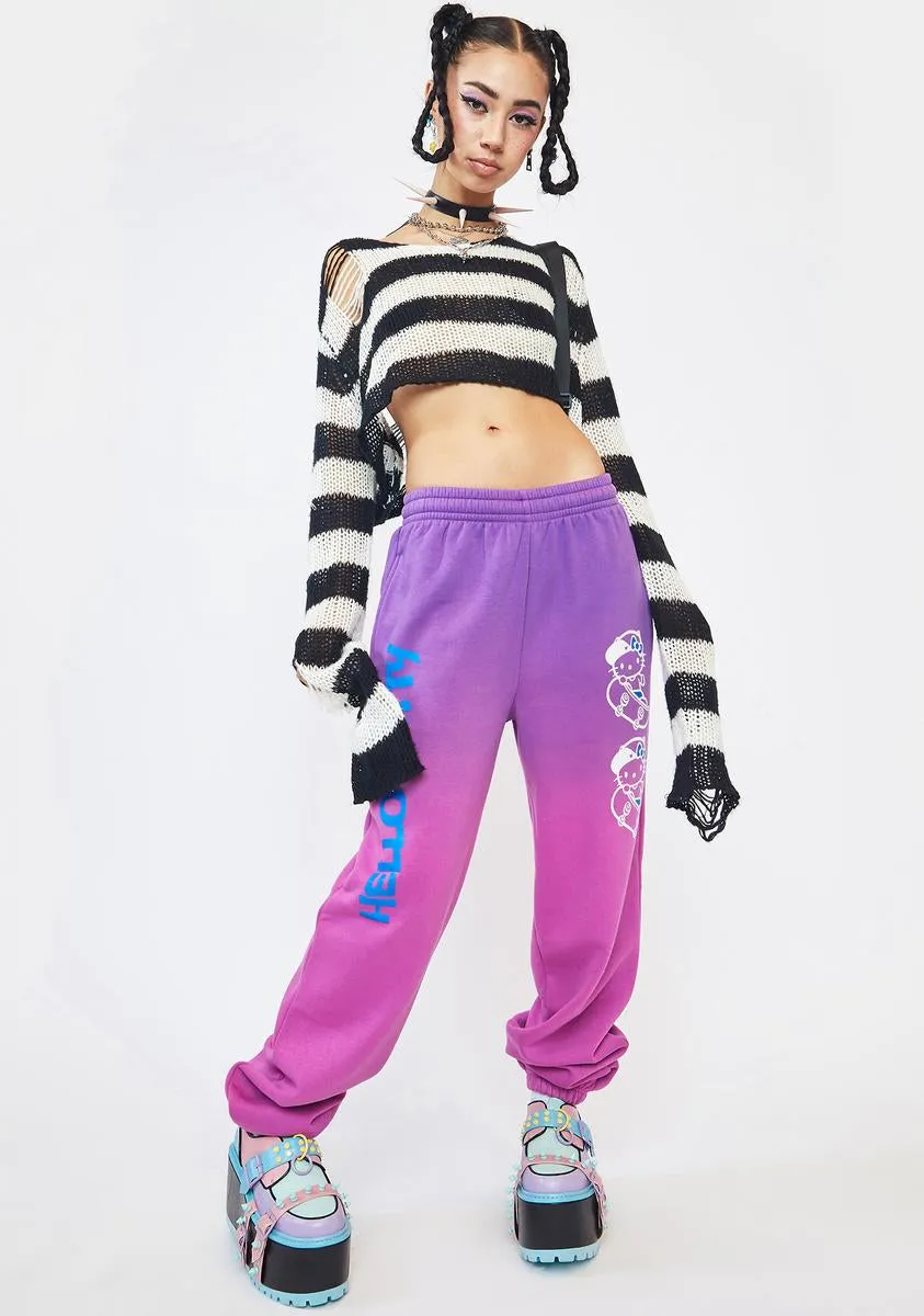 Hello Kitty Ombre Joggers sold by Dolls Kill product image thumbnail 3