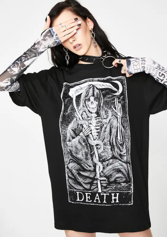 Death T-Shirt sold by Dolls Kill