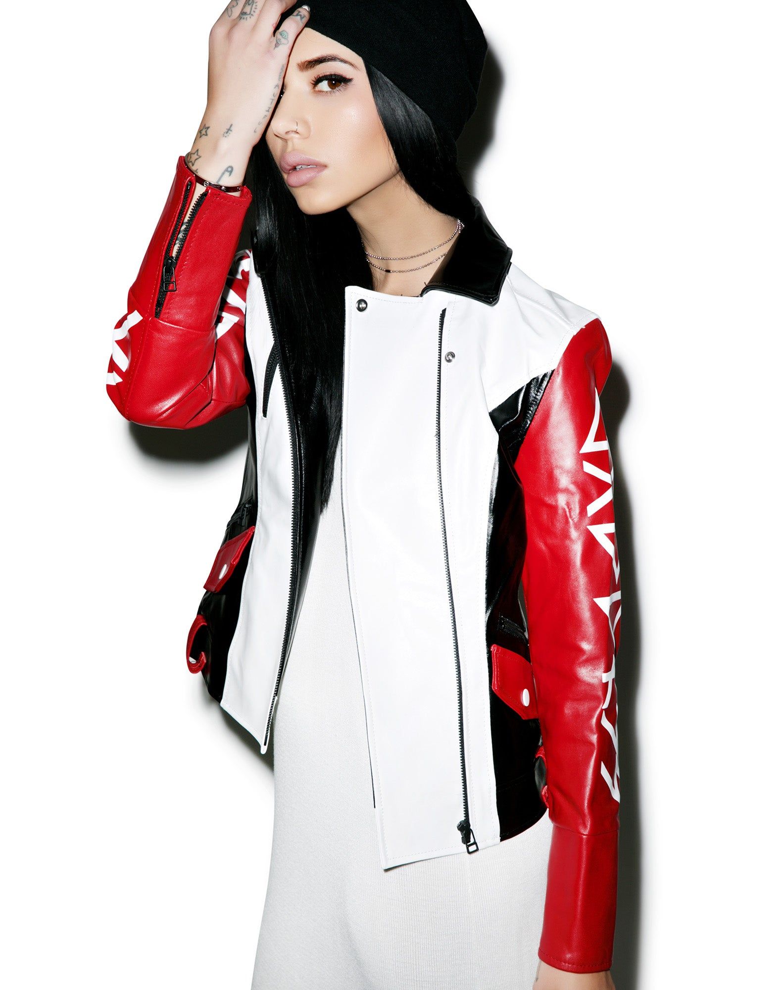 Blvck Goddess Moto Jacket sold by Dolls Kill product image thumbnail 2