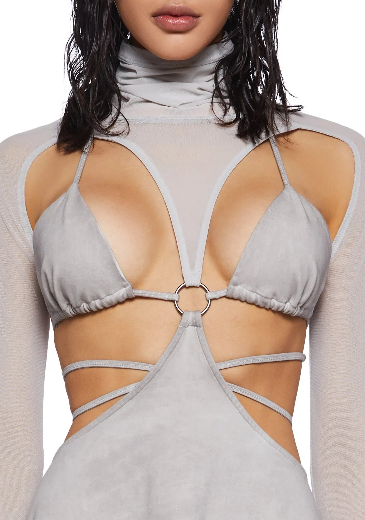 Crossfade Open Back Bikini Dress sold by Dolls Kill product image thumbnail 2