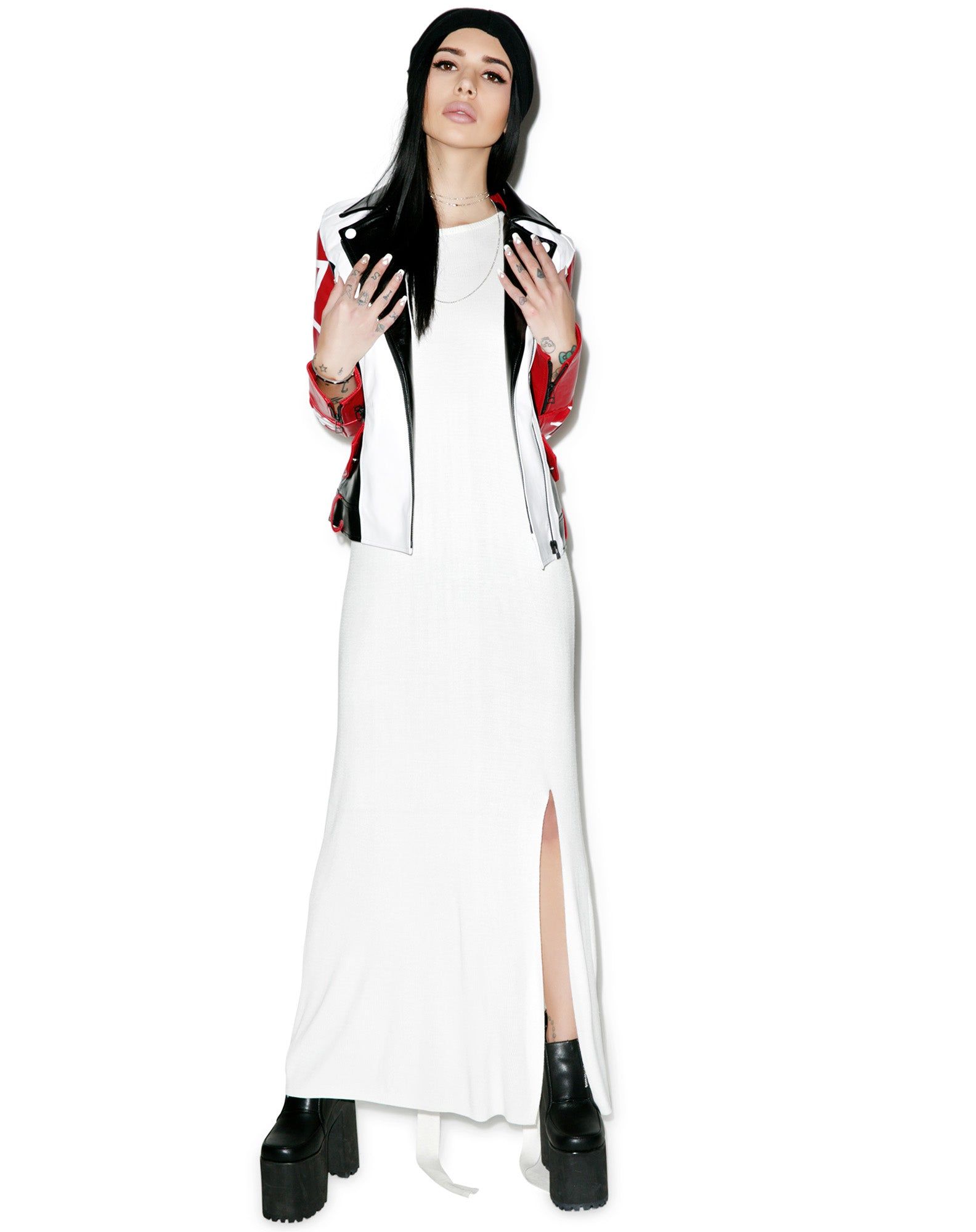 Blvck Goddess Moto Jacket sold by Dolls Kill product image thumbnail 3