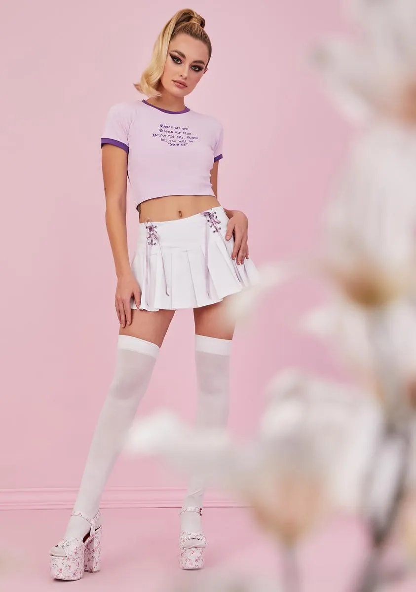 Poetic Justice Ringer Tee sold by Dolls Kill product image thumbnail 3