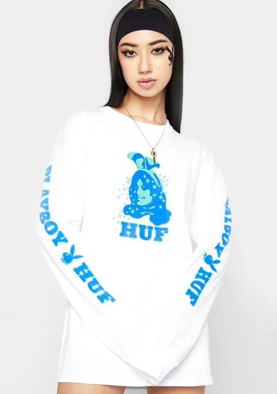 Playboy Bunny Long Sleeve Tee sold by Dolls Kill