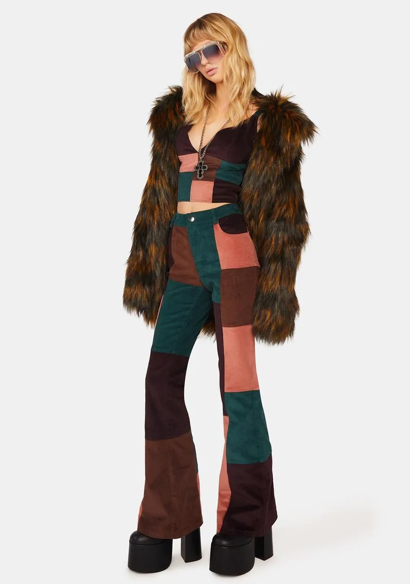 Wonderstruck Corduroy Flare Pants sold by Dolls Kill product image thumbnail 3