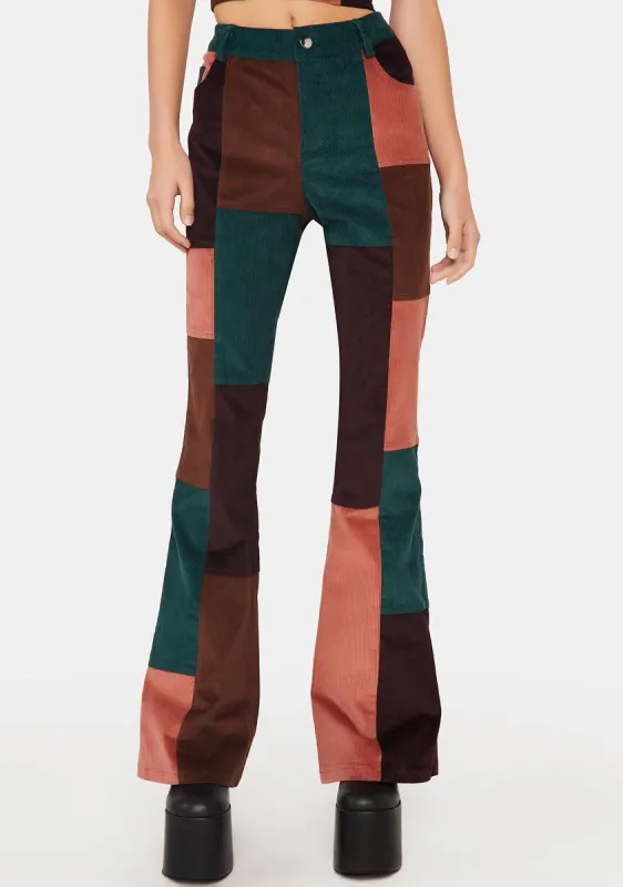 Wonderstruck Corduroy Flare Pants sold by Dolls Kill