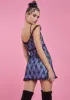 Royal Portrait Mode Mini Dress sold by Dolls Kill