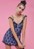 Royal Portrait Mode Mini Dress sold by Dolls Kill