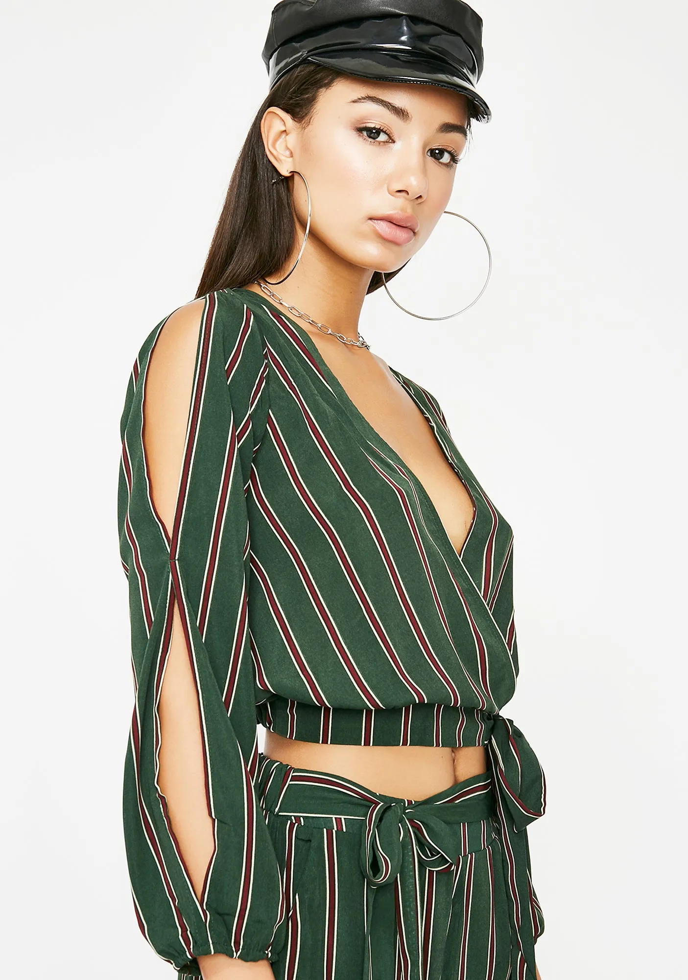 It's All Good Stripe Top sold by Dolls Kill product image thumbnail 3