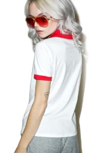 Country Clubbin' Polo Tee sold by Dolls Kill