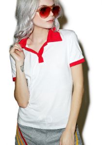 Country Clubbin' Polo Tee sold by Dolls Kill