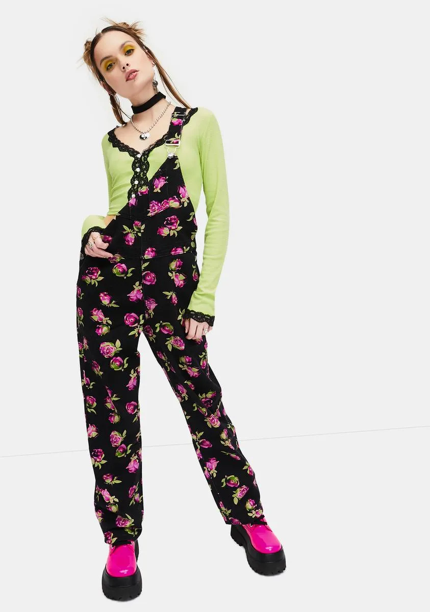 Lime Highly Selective Pointelle Lace Crop Top sold by Dolls Kill product image thumbnail 3