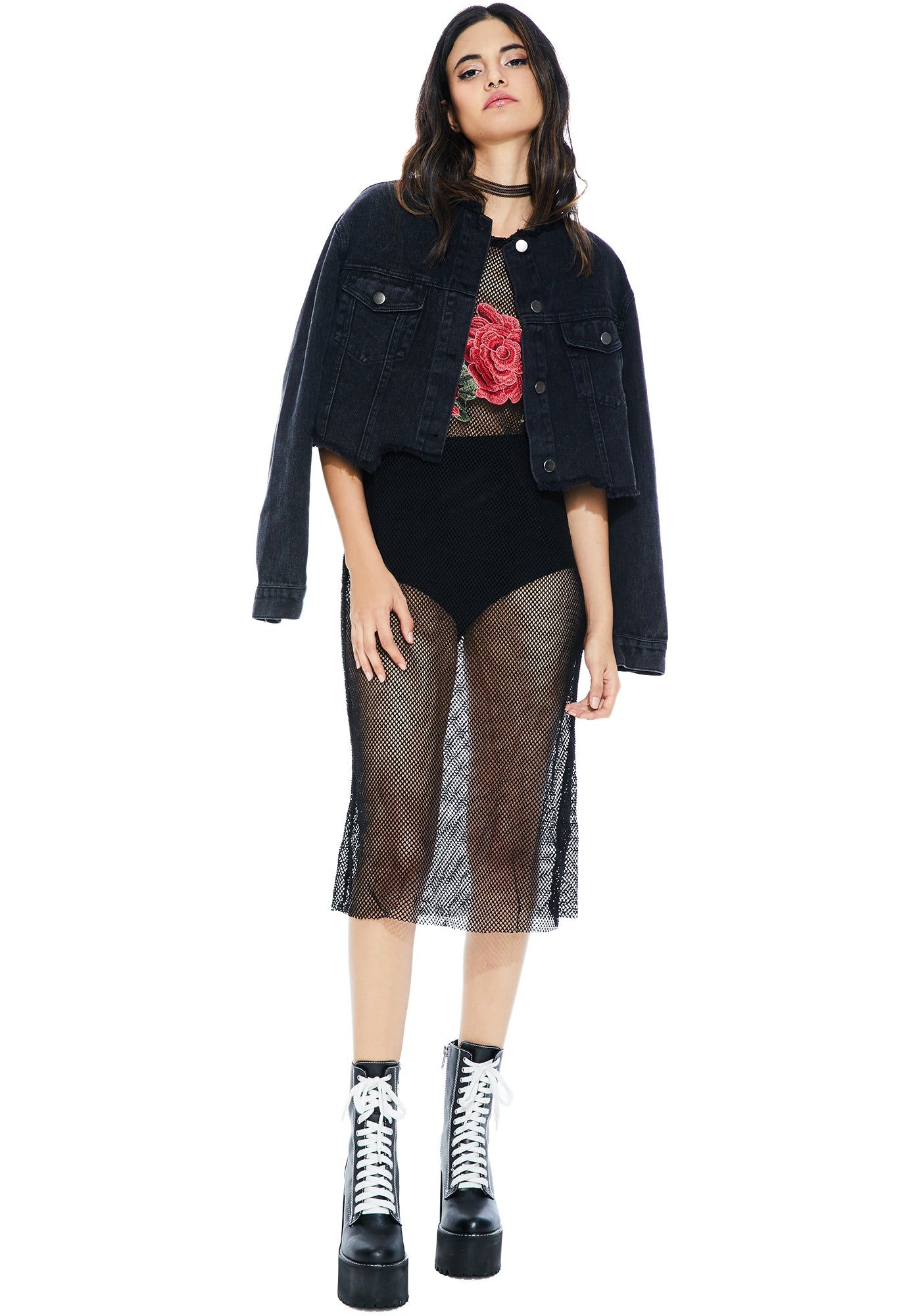 The Remedy Mesh Dress sold by Dolls Kill product image thumbnail 2