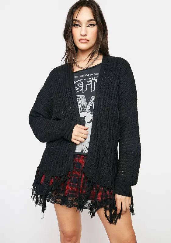 So Unattainable Cardigan sold by Dolls Kill