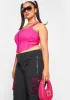 Plus Bubblegum Down For It Corset Top sold by Dolls Kill