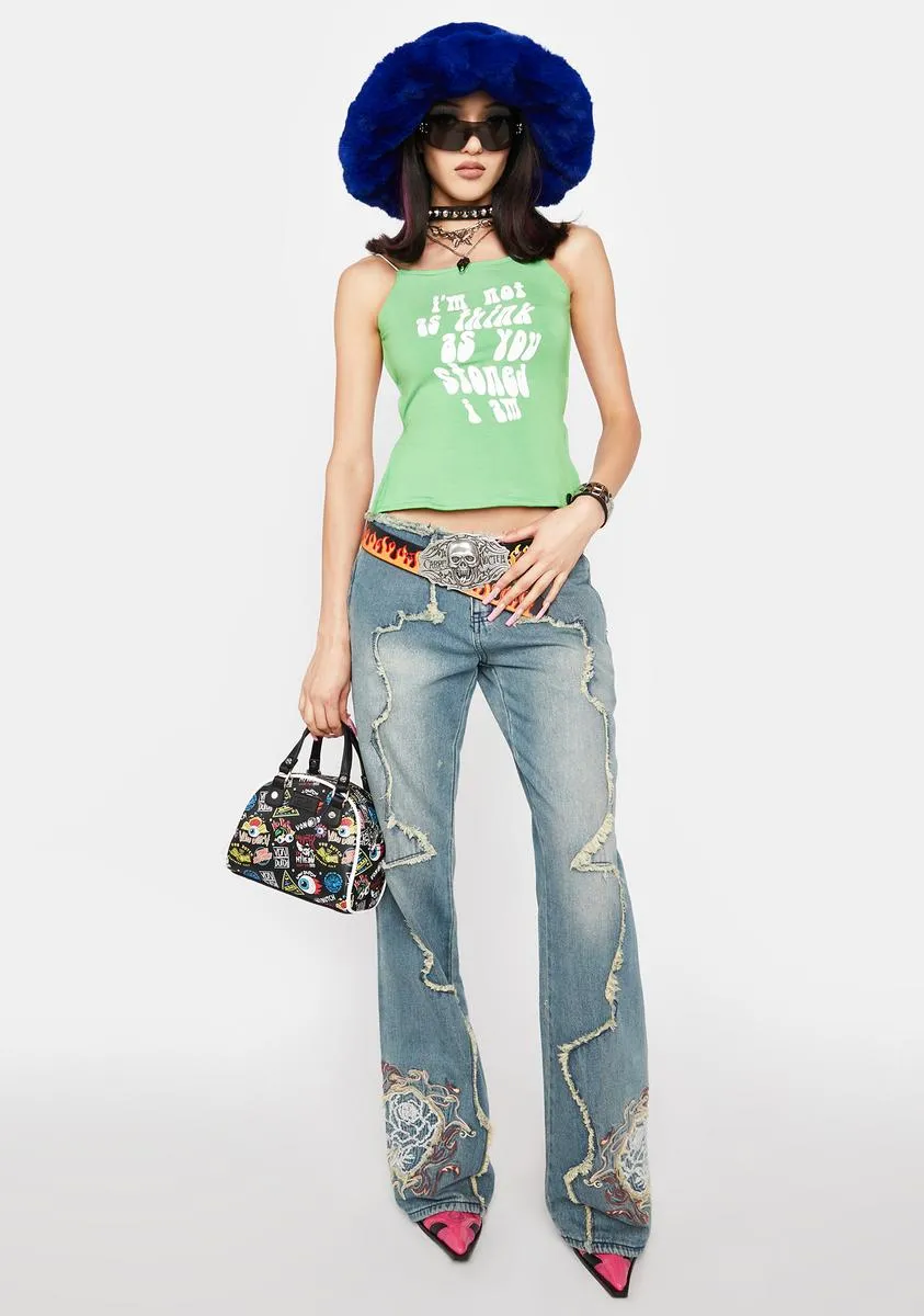 Stoner Strappy Tank sold by Dolls Kill product image thumbnail 3