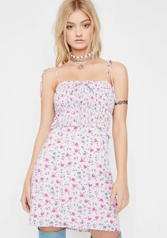 Courtyard Bliss Floral Dress sold by Dolls Kill