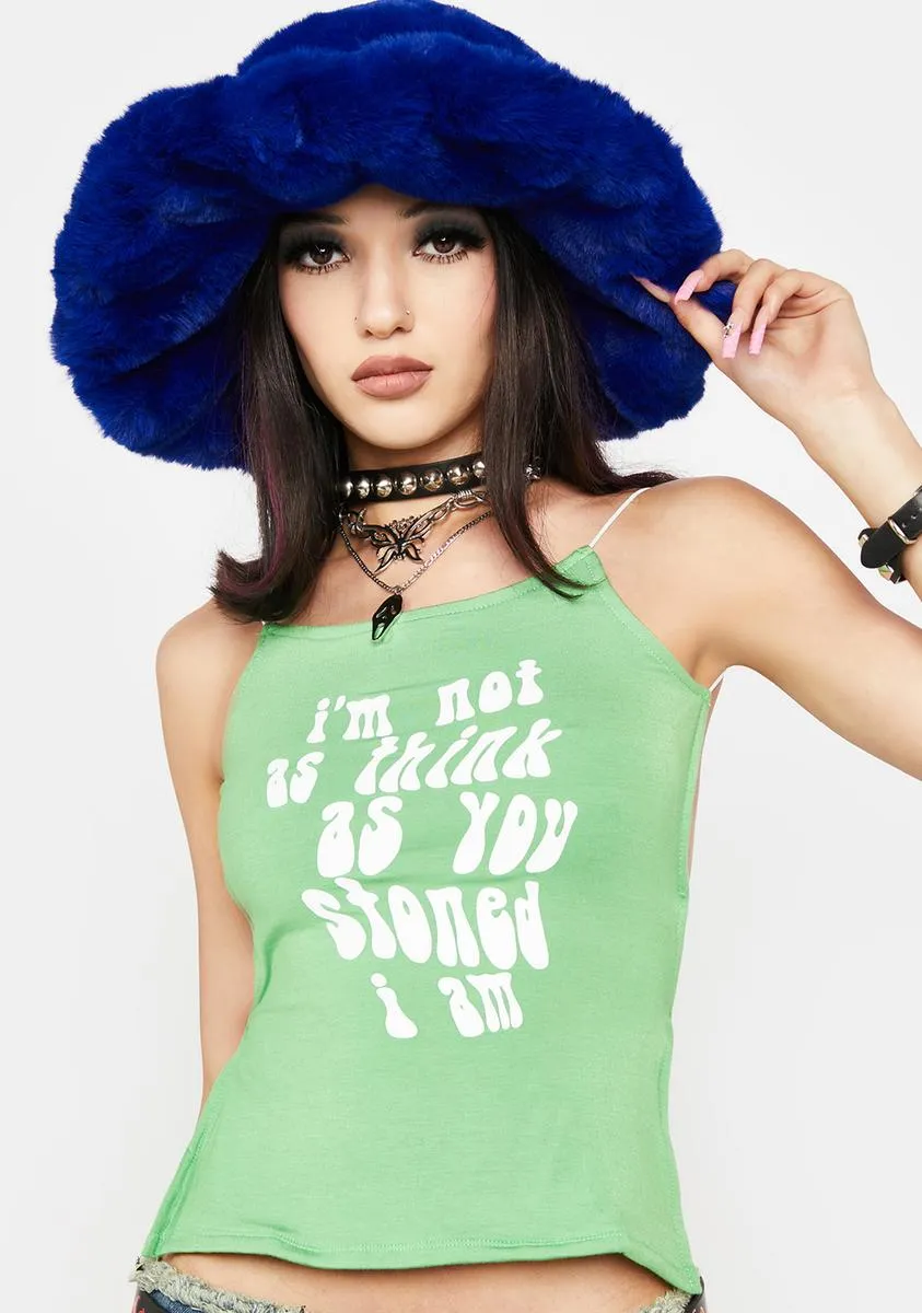 Stoner Strappy Tank sold by Dolls Kill