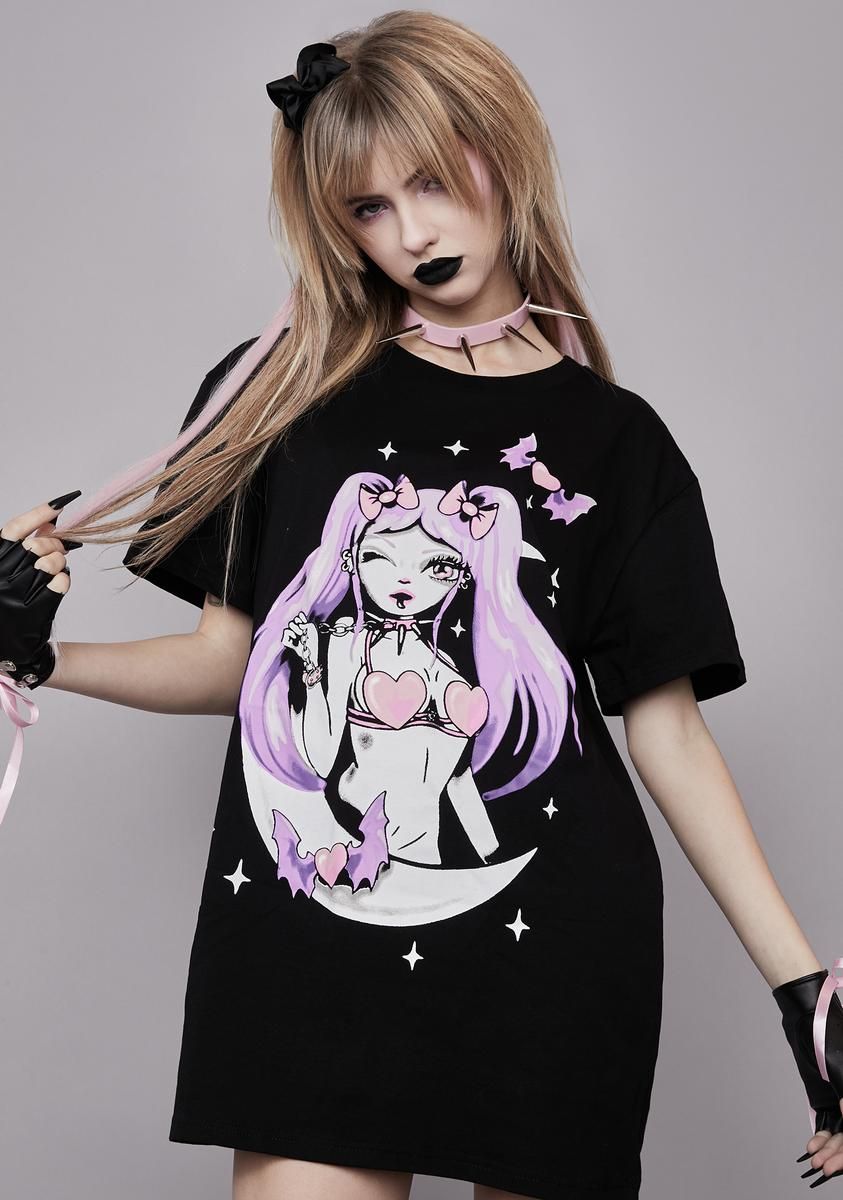 Trip To The Gloom Graphic Tee sold by Dolls Kill