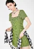 Gingham Zavaca Dress sold by Dolls Kill