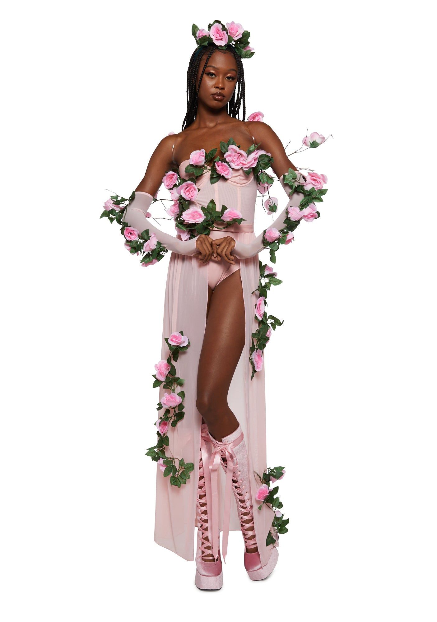Garden Goddess Costume Set sold by Dolls Kill product image thumbnail 5