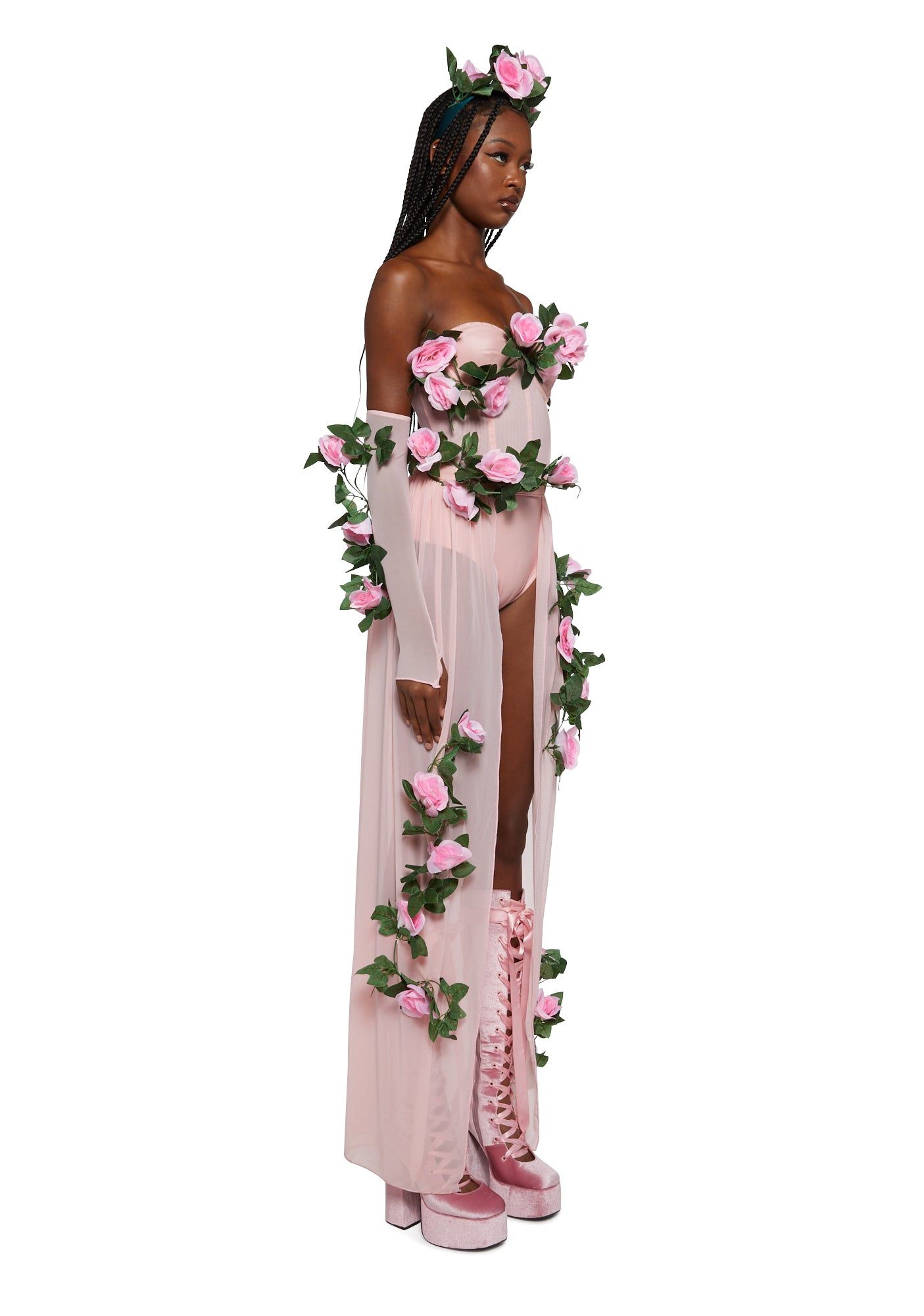 Garden Goddess Costume Set sold by Dolls Kill product image thumbnail 3