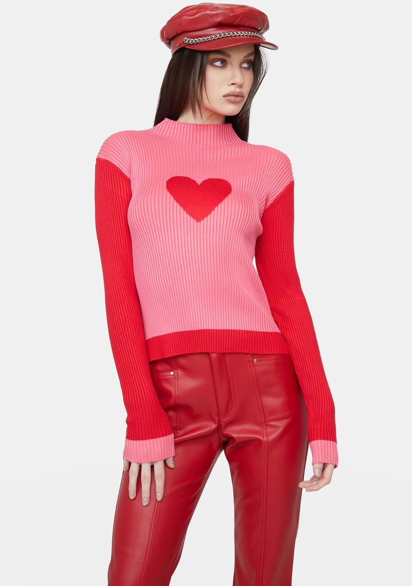 Don't Break It Mock Neck Sweater sold by Dolls Kill product image thumbnail 2