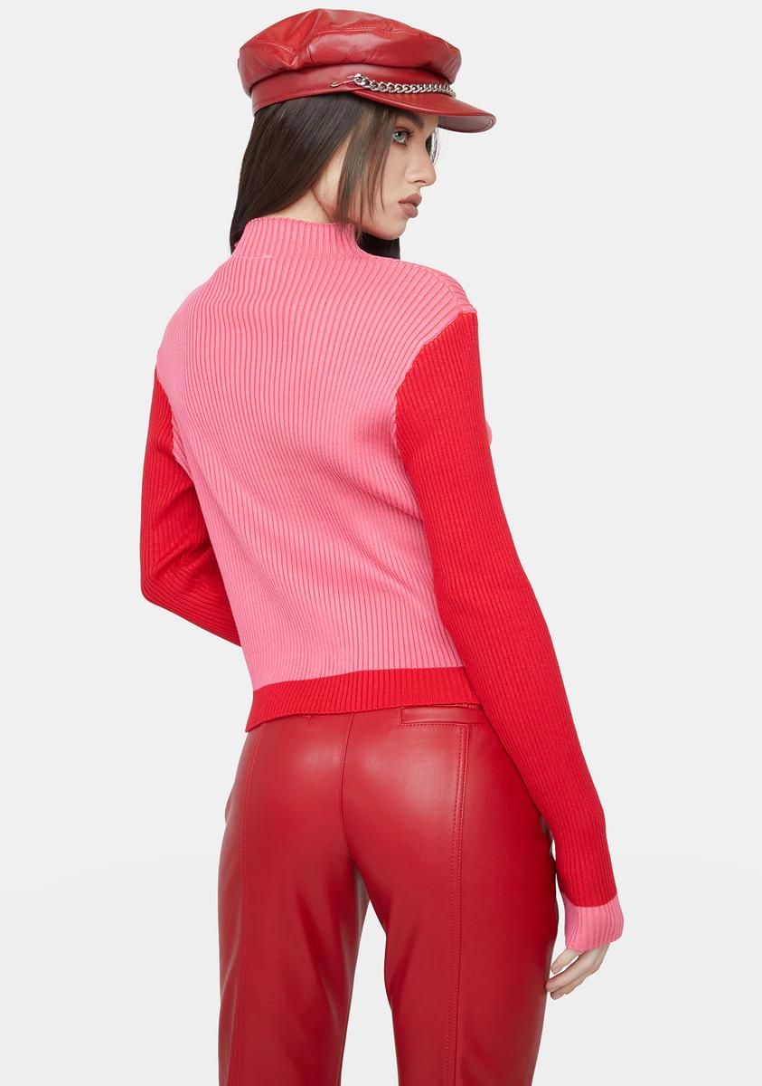 Don't Break It Mock Neck Sweater sold by Dolls Kill product image thumbnail 4