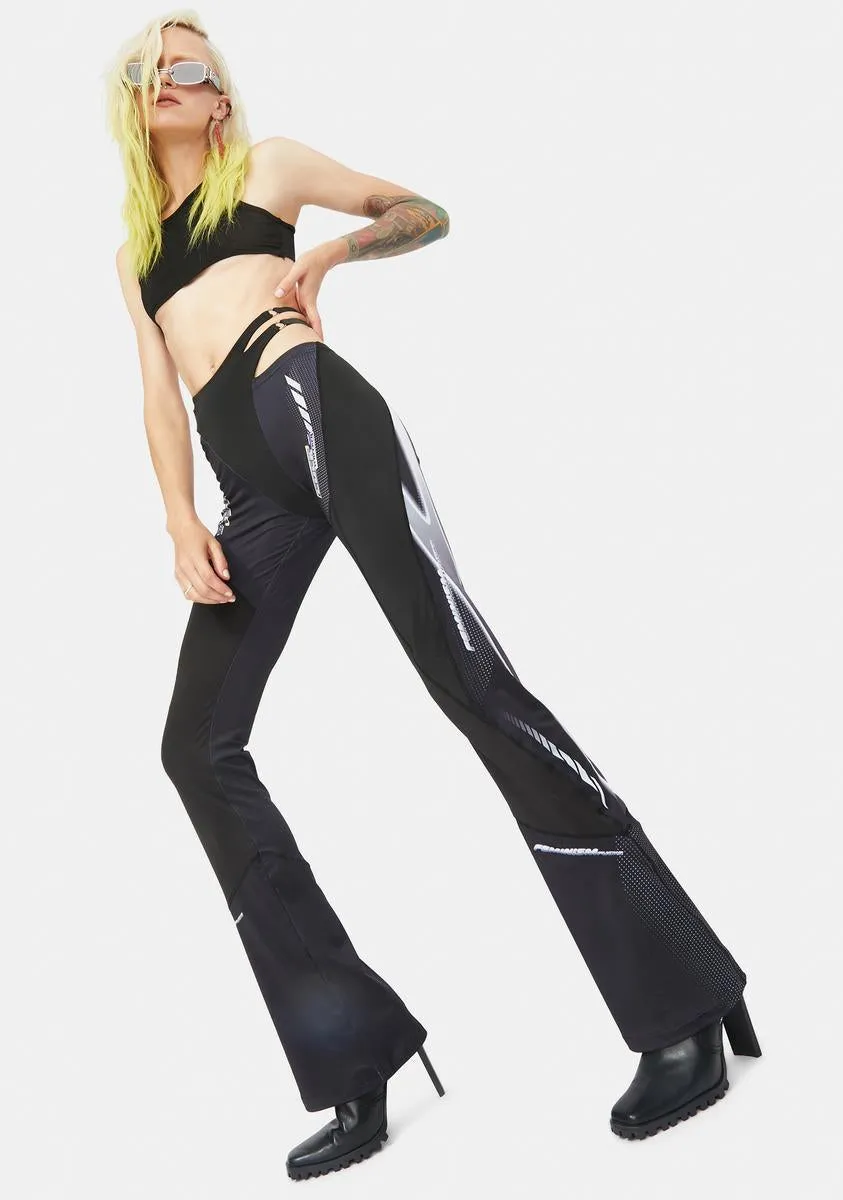 Speed Racer Flare Pants sold by Dolls Kill product image thumbnail 2