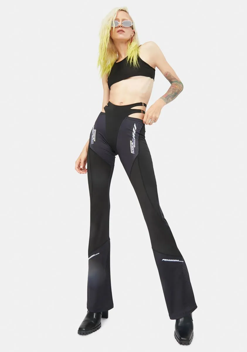 Speed Racer Flare Pants sold by Dolls Kill product image thumbnail 3