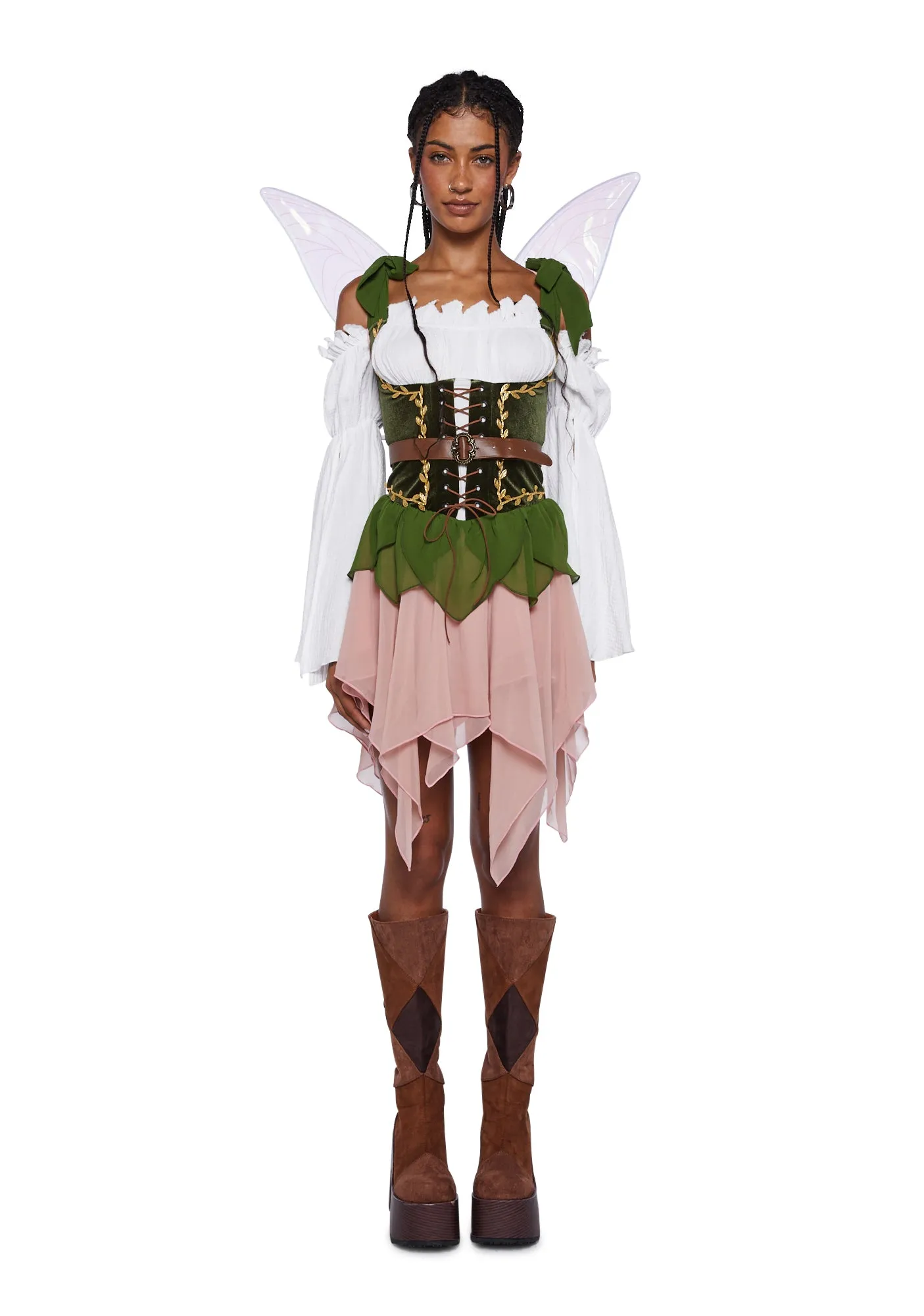 Medieval Sprite Costume Set sold by Dolls Kill