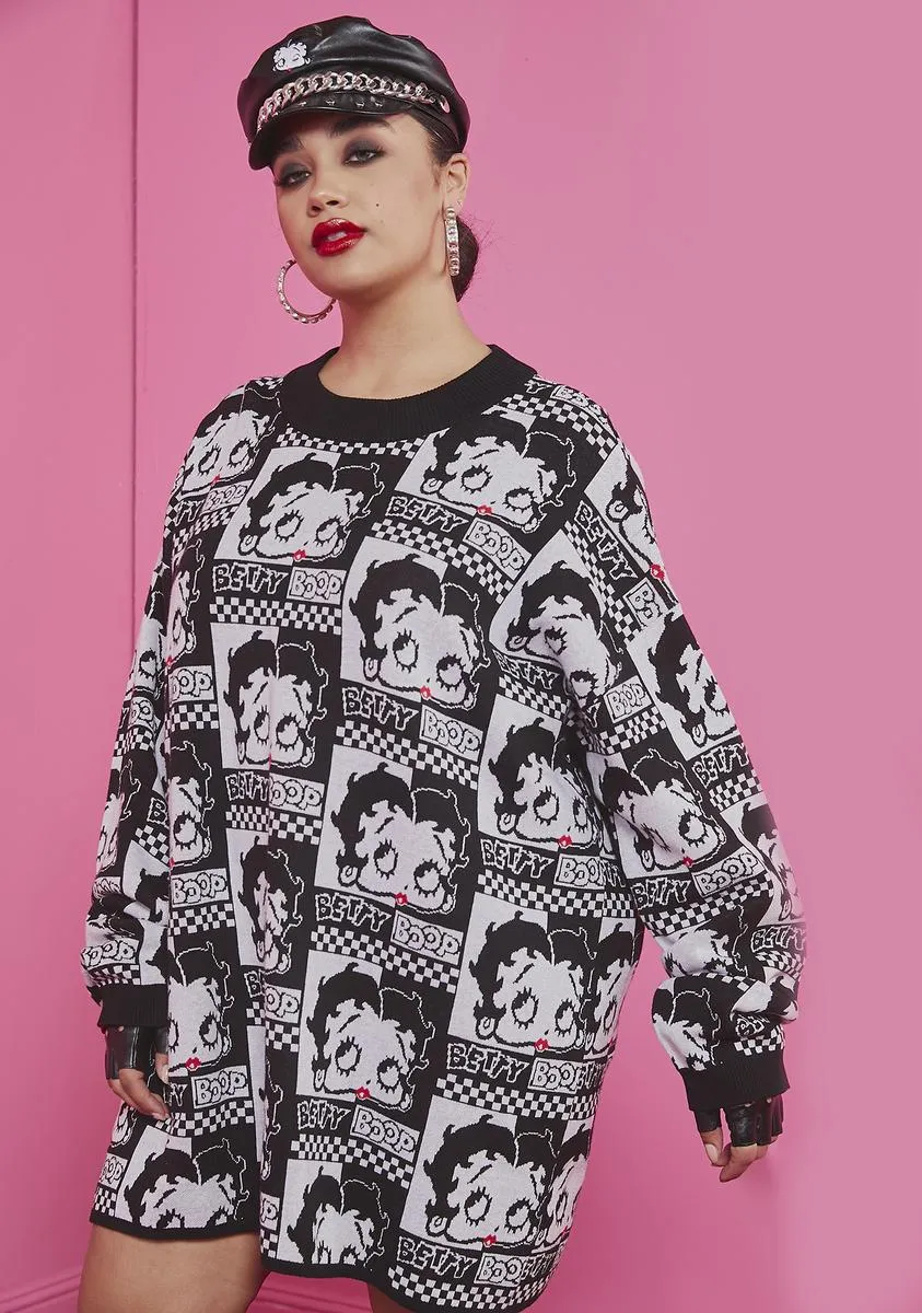 Plus Animated Screen Queen Sweater sold by Dolls Kill product image thumbnail 2