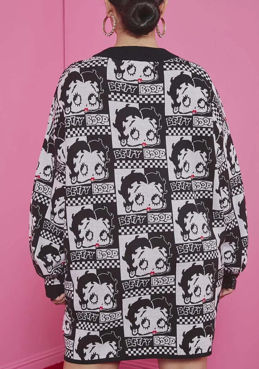 Plus Animated Screen Queen Sweater sold by Dolls Kill product image thumbnail 4