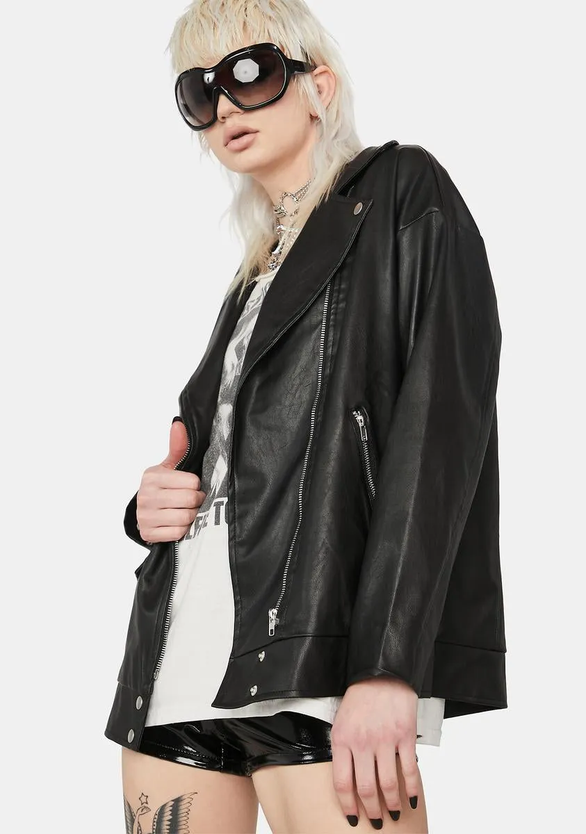 Consume Me Vegan Leather Jacket sold by Dolls Kill product image thumbnail 2