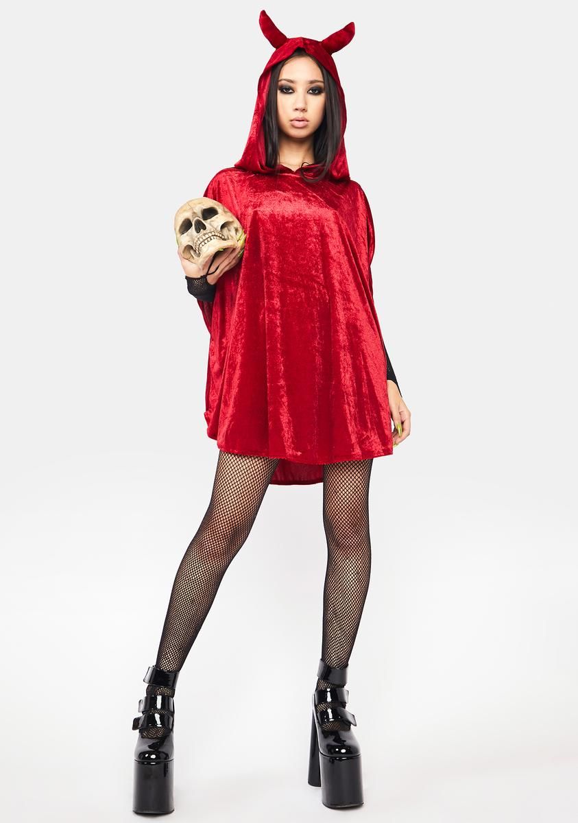 Hell Yeah Costume Poncho sold by Dolls Kill product image thumbnail 3