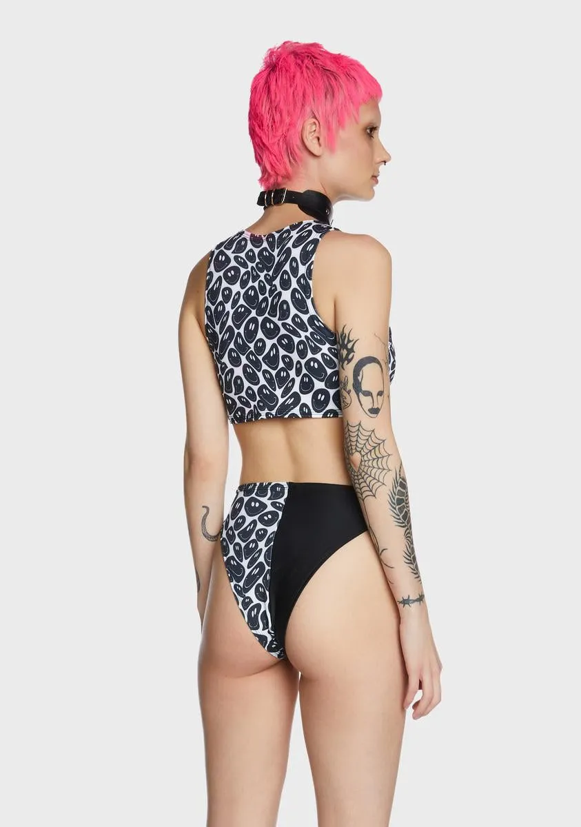 Smiley Underboob Top sold by Dolls Kill product image thumbnail 4