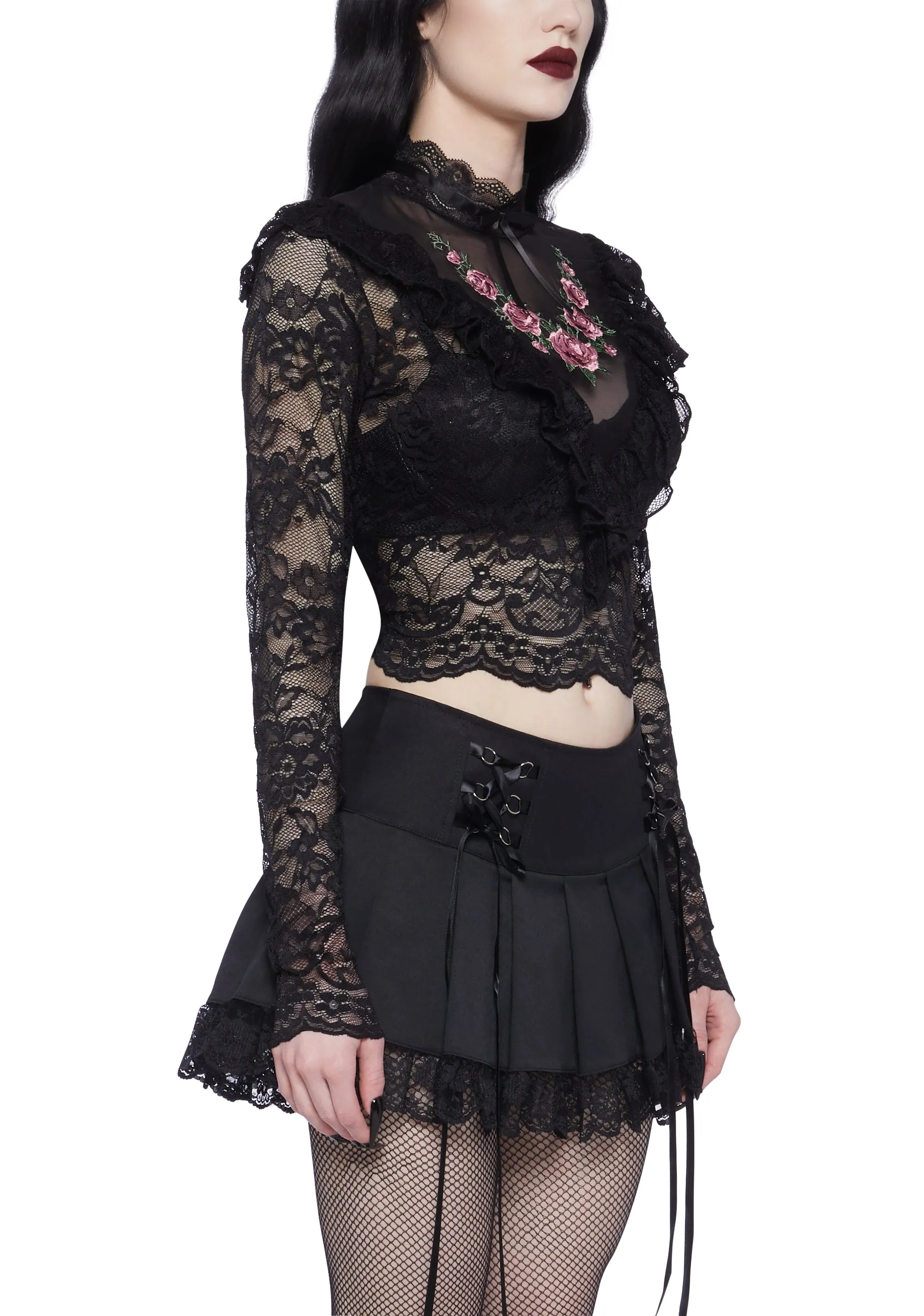 Flawless Passion Lace Top sold by Dolls Kill product image thumbnail 5