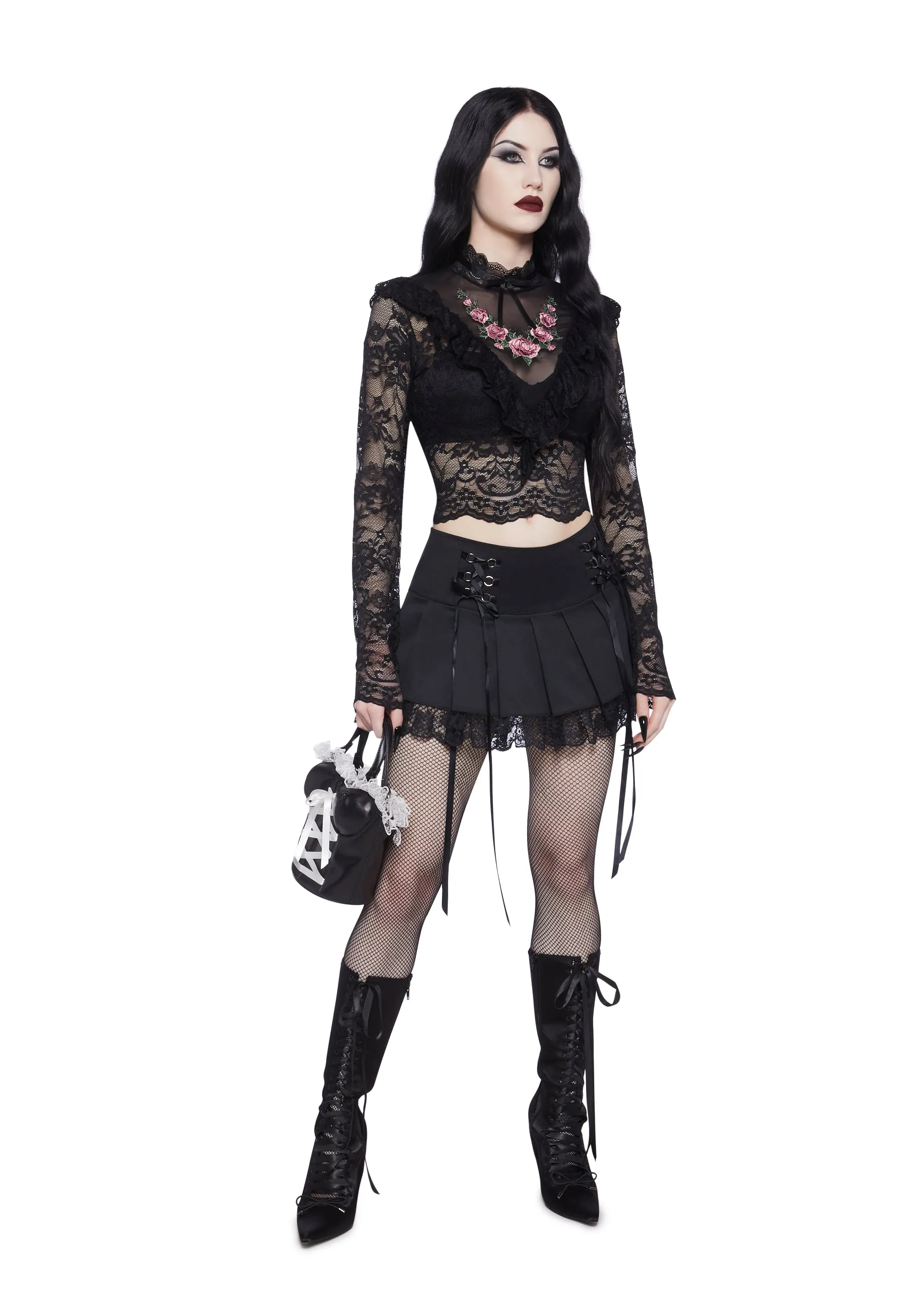 Flawless Passion Lace Top sold by Dolls Kill product image thumbnail 2