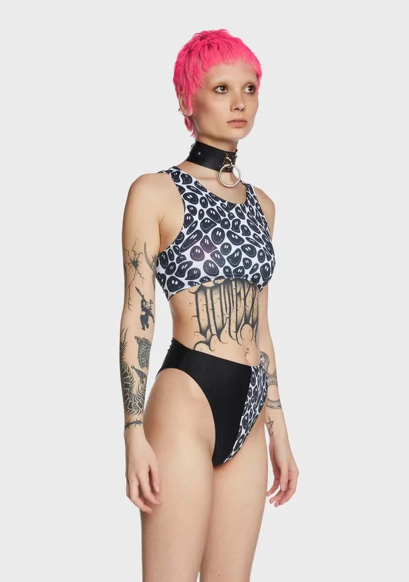 Smiley Underboob Top sold by Dolls Kill product image thumbnail 3