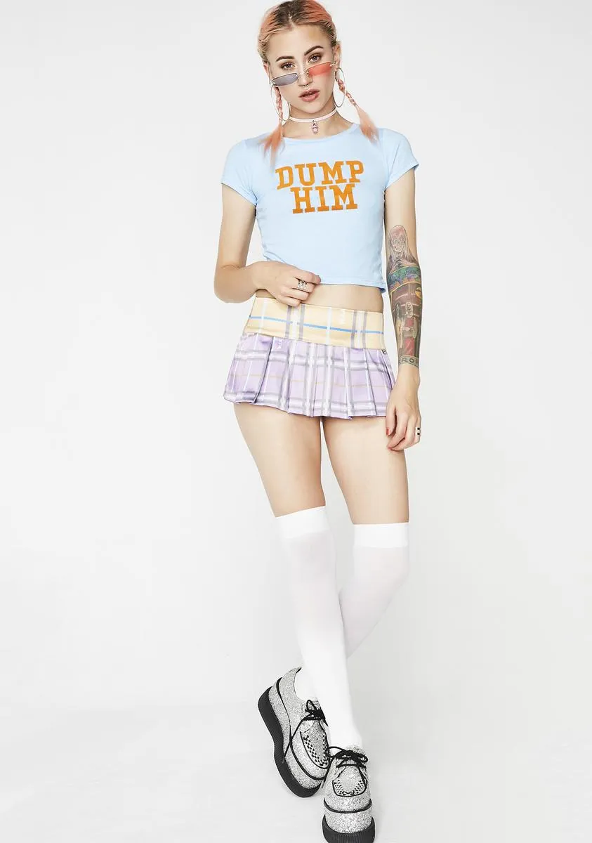 Dump Him Cropped Tee sold by Dolls Kill product image thumbnail 5