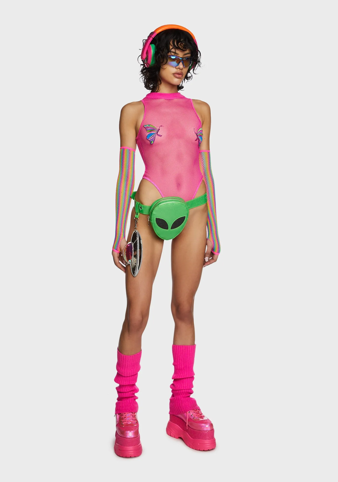 Mystic Climax Fishnet Bodysuit sold by Dolls Kill product image thumbnail 5