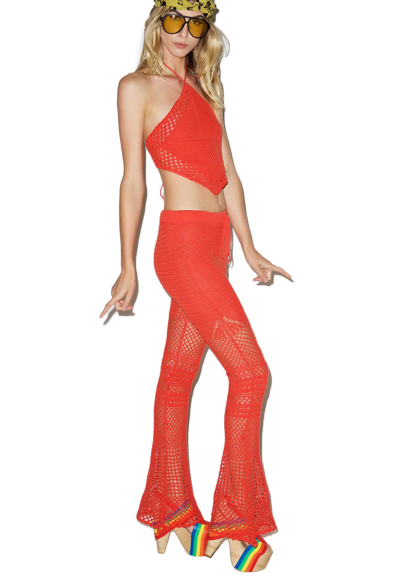 Mixed Messages Pants sold by Dolls Kill product image thumbnail 3