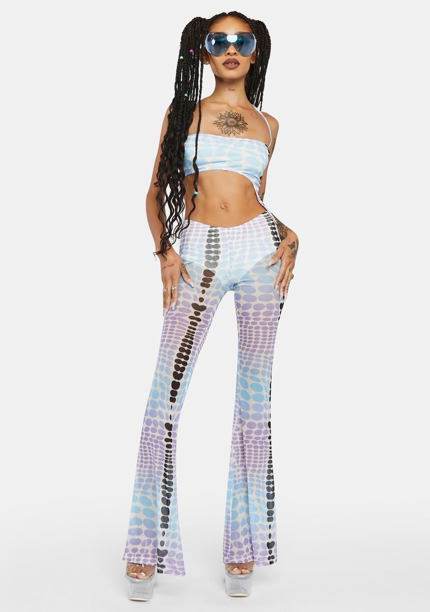 Universal Dweller Mesh Flares sold by Dolls Kill product image thumbnail 3