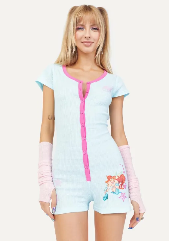 Stronger Together Logo Romper sold by Dolls Kill