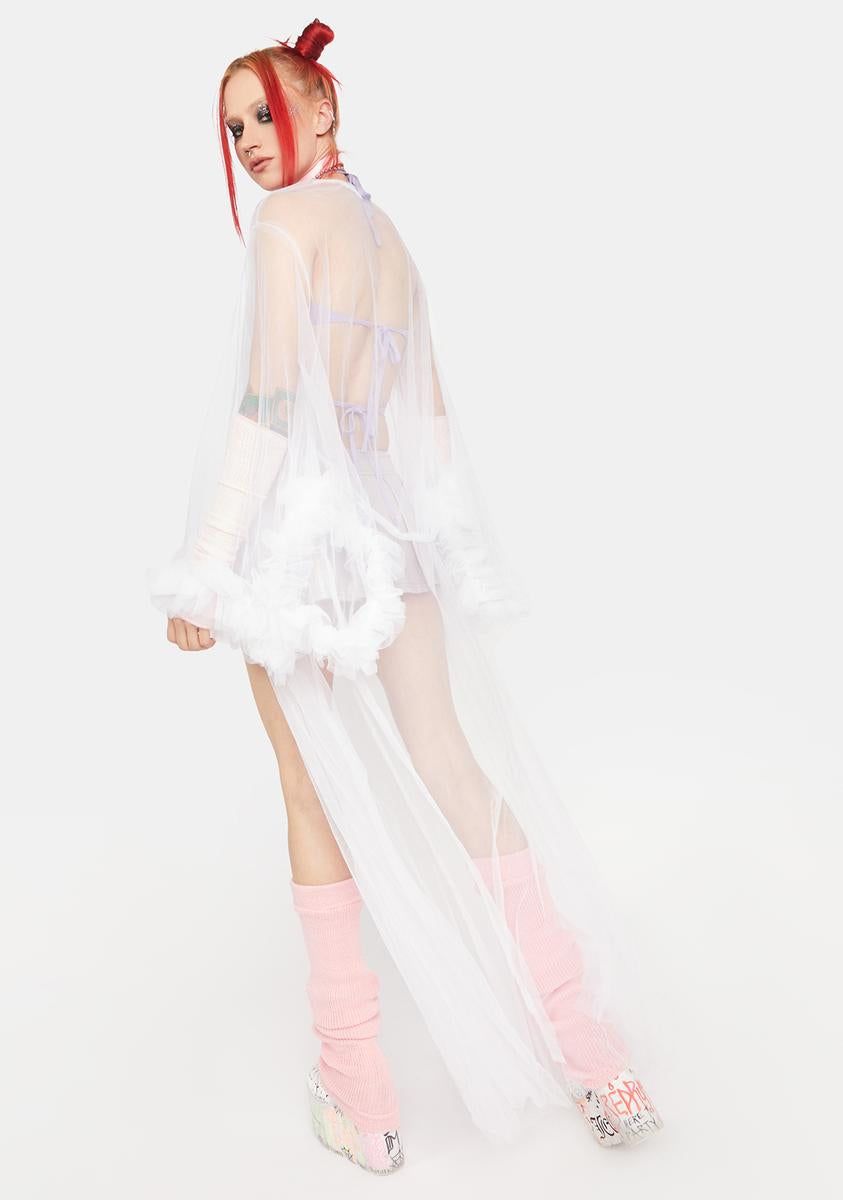 Pure Melodic Goddess Sheer Duster sold by Dolls Kill product image thumbnail 4