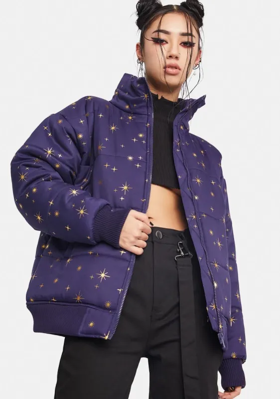 Constellations Puffer Jacket sold by Dolls Kill