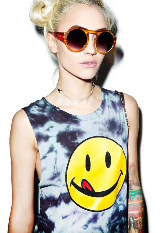Lickity Split Destroyed Tank Top sold by Dolls Kill