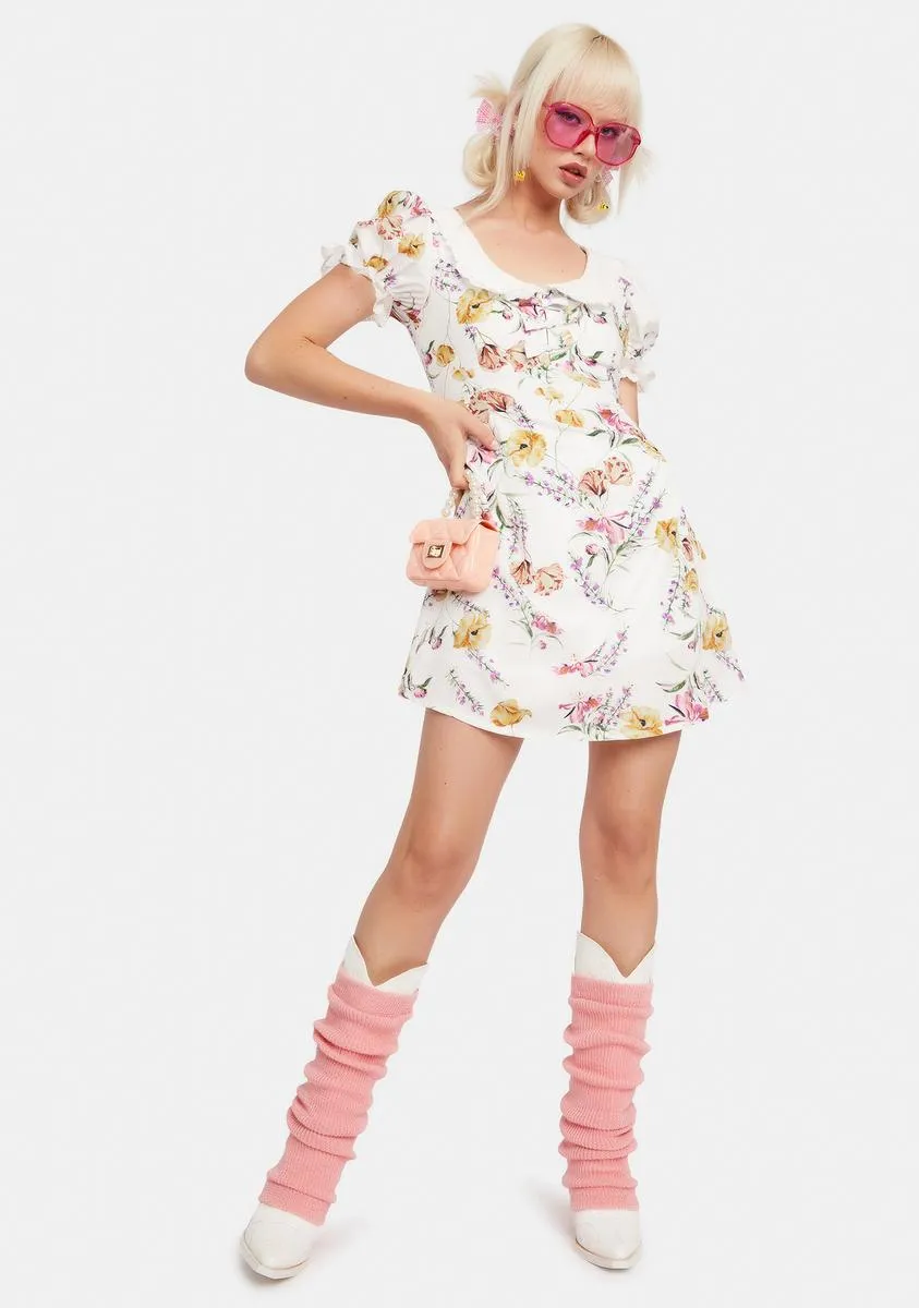 Floral Frantic Mini Dress sold by Dolls Kill product image thumbnail 3